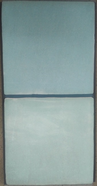 Jade Green Matt Zellige Look Billowy