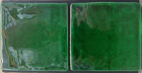 Victorian-green Gloss Handmade Look Hampton Ceramic Tile