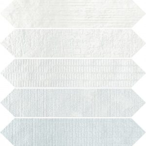 Aqua Decor Gloss Crackle Elongated Hex