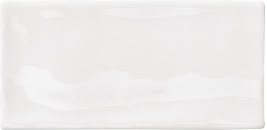 Bright-white Gloss Austere Subway Handmade Look Tile