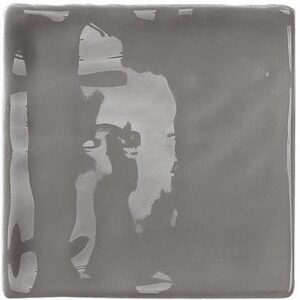 Storm-grey Gloss Austere Handmade Look Tile