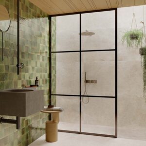 Green Mix Gloss Tile