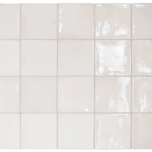 Creamy White Gloss Handmade Look Ceramic Tile