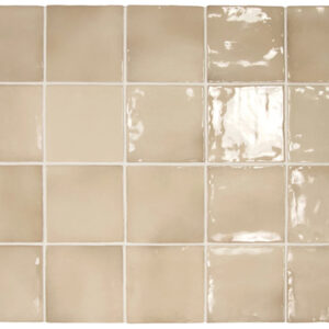 Tan Gloss Handmade Look Ceramic Tile