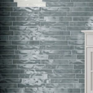 Ice Blue Gloss Subway Tile