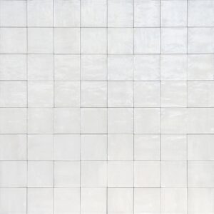 White Varicolored Mix Gloss Zellige Look Tile