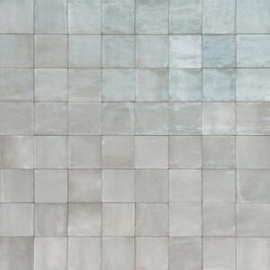 Grey Varicolored Mix Gloss Zellige Look Tile