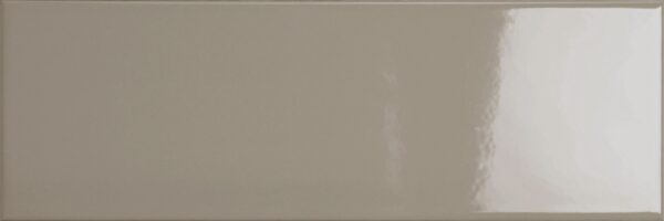 Taupe Gloss Subway Ceramic Tile