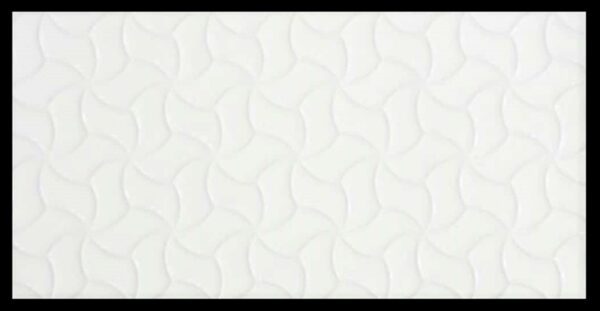 White Star Gloss Wall Feature Tile