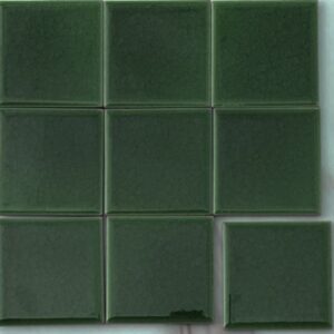 Moss Green Gloss Crackle Pool Safe Tile