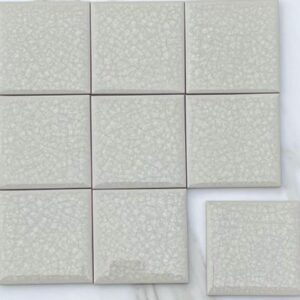 Ice Green Gloss Crackle Pool Safe Tile