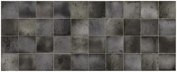 Charcoal Grey Mix Gloss Square Tile