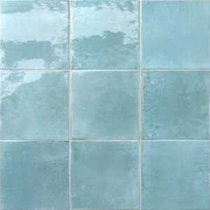 Light Green Blue Mix Gloss Tile