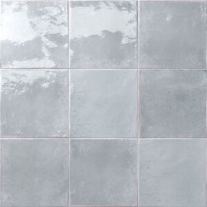 Grey Mix Gloss Square Tile