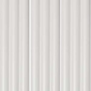 White Matt Arch Convex Subway Tile