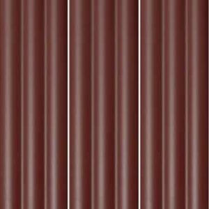 Red Matt Arch Convex Subway Tile