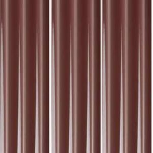 Red Gloss Concave Subway Tile