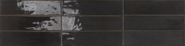 Black Brown Mix Gloss Subway Tile