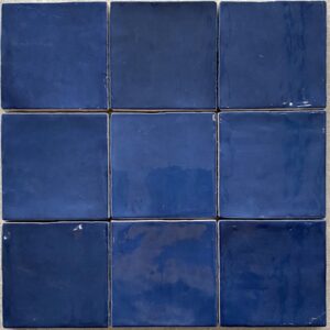 Dark Blue Variegated Gloss Tile