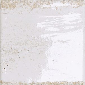 White Gloss Antique Look Tile