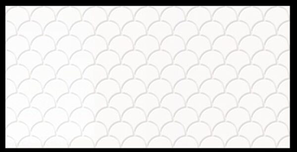 Cotton White Gloss Infinity Fanfare Pressmetal Look