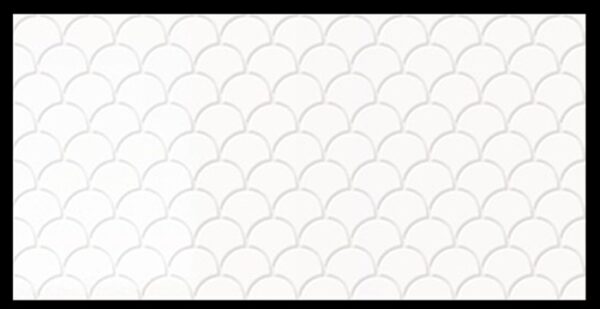 Cotton White Matt Infinity Fanfare Pressmetal Look
