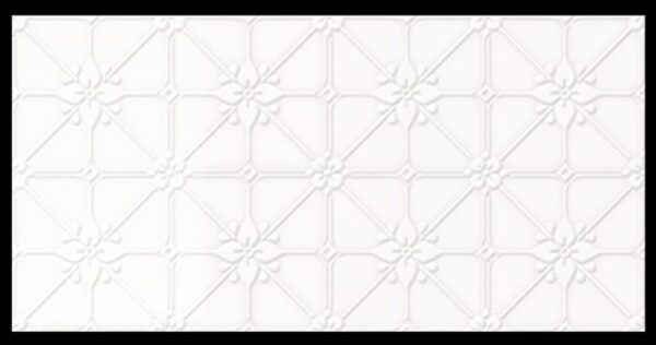 Cotton White Gloss Infinity Richmond Pressmetal Look