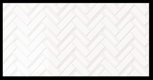 Cotton White Gloss Infinity Mason Pressmetal Look