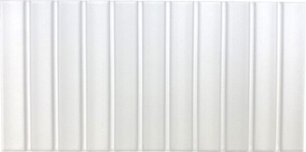 White Matt Kit-kat Look Tile