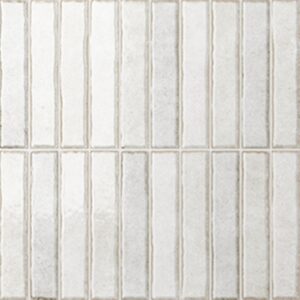 Rice White Gloss Riva Fingers Look Tiles