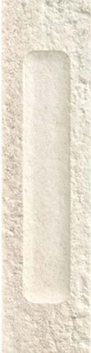 Off White Matt Natural Finish Decor Subway