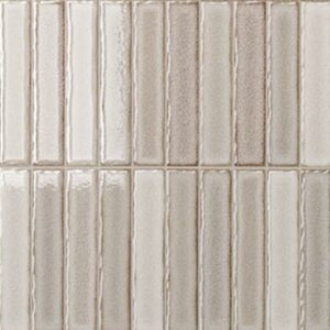 Sesame Beige Gloss Raku Fingers Look Tiles