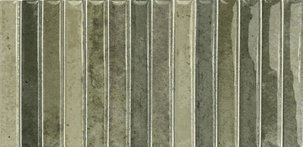 Olive Green Gloss Kit-kat Look Tile
