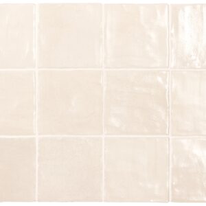 Ivory Pearlescence Ceramic Zellige Style Tile