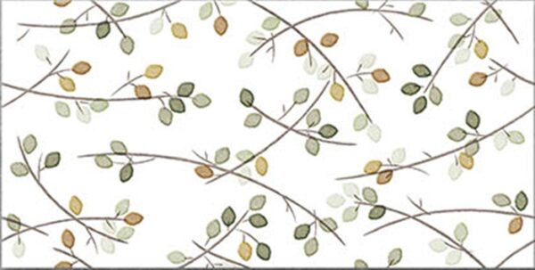 Sprout Green & Tan Satin Young Birch Folio