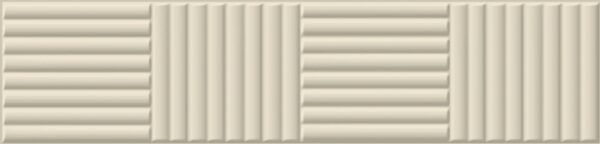 Ivory Matt 3d Bamboo Subway