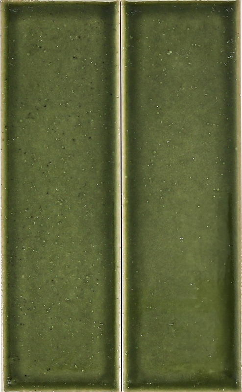 Green Speckled Gloss Subway Tile