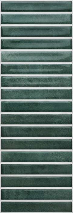 Dark Green Gloss Finger Look Tile