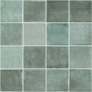 Green Matt Zellige Style Tile