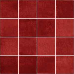 Red Gloss Zellige Style Tile