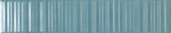 Blue Green Gloss Subway With Irregular Bars