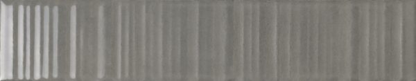 Dark Grey Gloss Subway With Irregular Bars