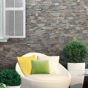 Multicolour Matt 3d Stonewall