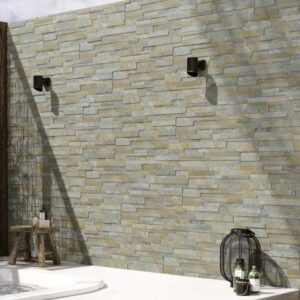 Multicolour Matt 3d Stonewall Look Tile