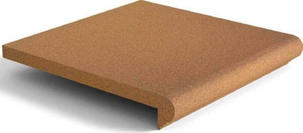 Wheat Matt Extruded Natural Clinker Terracotta Bullnose