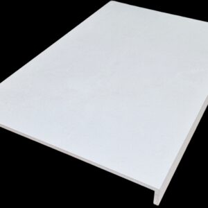 White Grey in/Out Drop Face Porcelian Tile