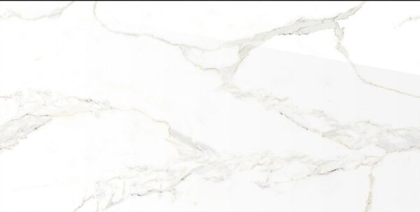 Calacatta Gold Polished Marble Look Elegant Porcelain Tile