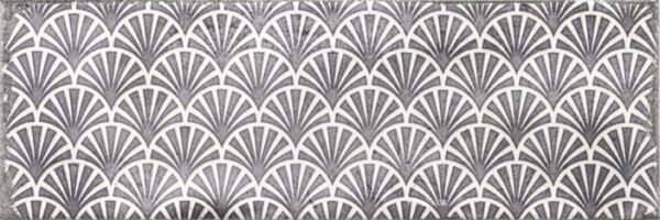 Charcoal Decor Gloss Irregular Finish Subway Tile