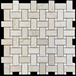 Basket Weave Mosaic Tiles