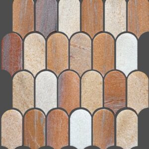 Feather Mosaic Tiles